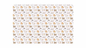 Bild von Podkład na biurko 58x38 z nadrukiem kittens
