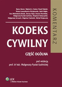 Obrazek Kodeks cywilny. Część ogólna. Komentarz