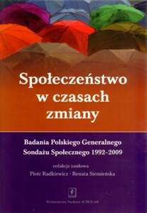 Bild von Społeczeństwo w czasach zmiany Badania PGSS 1992-2009