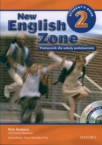 Obrazek New English Zone 2 Student's book + CD Szkoła podstawowa