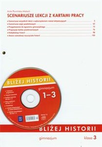 Bild von Bliżej historii 3 z płytą CD Scenariusze lekcji z kartami pracy Gimnazjum