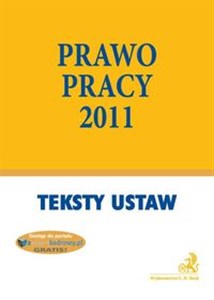 Bild von Prawo pracy 2011 Teksty Ustaw