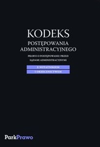 Obrazek Kodeks postępowania administracyjnego z notatnikiem i orzecznictwem