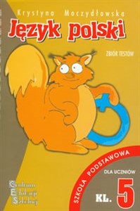 Obrazek Język polski Zbiór testów kl 5 szkoła podstawowa