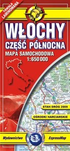 Obrazek Włochy Część Północna mapa samochodowa 1:650 000