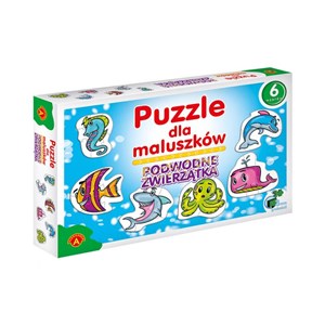 Obrazek Puzzle dla maluszków Podwodne zwierzęta