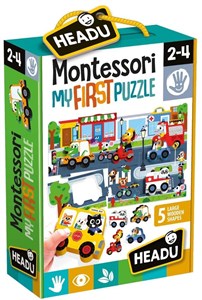 Bild von Montessori Pierwsze puzzle Miasto HEADU
