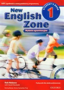 Bild von New English Zone 1 Podręcznik z płytą CD wydanie egzaminacyjne Szkoła podstawowa