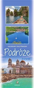 Bild von Kalendarz 2026 pocztówkowy 12,5x33cm Podróże