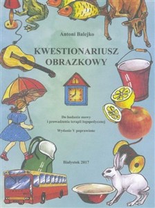 Bild von Kwestionariusz obrazkowy + karty mowy i wymowy