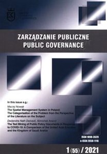 Obrazek Zarządzanie Publiczne 1 (55) 2021