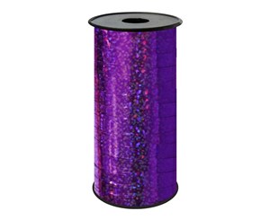 Obrazek Tasiemka holograficzna fioletowa 92m