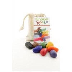 Obrazek Kredki Crayon Rocks w bawełnianym woreczku 8 kolorów