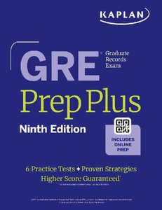 Bild von GRE PREP PLUS, NINTH EDITION (2026)