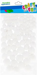 Bild von Pompony białe 90szt