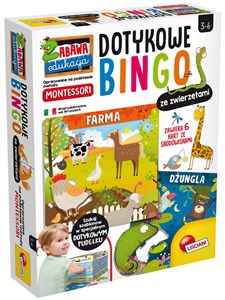 Obrazek Zabawa edukacja Dotykowe Bingo ze zwierzętami