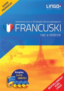 Obrazek Francuski raz a dobrze Intensywny kurs języka francuskiego w 30 lekcjach
