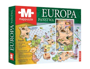 Obrazek Mappuzzle Europa Państwa