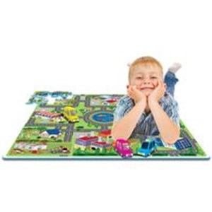 Obrazek Puzzle mata piankowa samochody