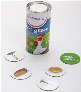 Obrazek Madra głowa - skojarzenia w tubie