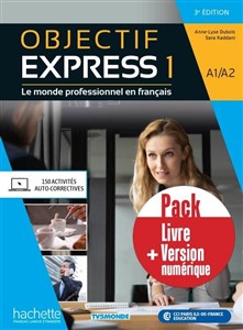 Obrazek Objectif Express 1 A1/A2 3e ed Pack