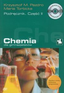 Obrazek Chemia dla gimnazjalistów Podręcznik Część 2 z płytą DVD