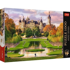 Bild von Puzzle 1000 Premium Plus Photo Odyssey Zamek w Schwerinie