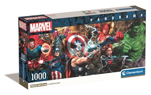 Bild von Puzzle 1000 Panorama The Avengers