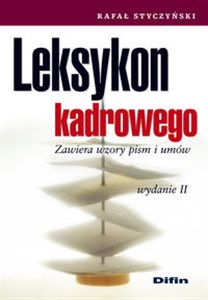 Bild von Leksykon kadrowego Zawiera wzory pism i umów.