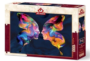 Obrazek Puzzle 1000 Kolorowa miłość