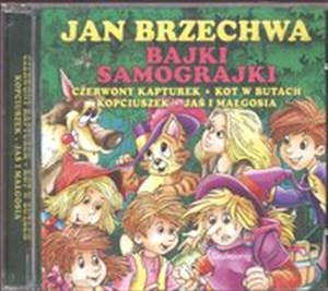 Obrazek Bajki samograjki  CD Czerwony kaprurek, Kot w butach, Kopciuszek, Jaś i Małgosia