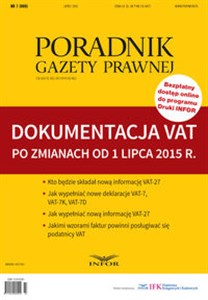 Bild von Dokumentacja VAT po zmianach od 1 lipca 2015 r
