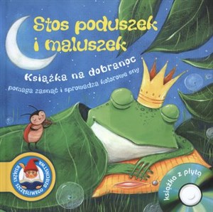 Bild von Stos poduszek i maluszek + CD Książka na dobranoc. Pomaga zasnąć i sprowadza kolorowe sny.