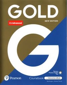 Bild von Gold C1 Advanced Coursebook + Interactive eBook