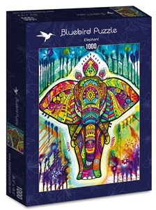 Obrazek Puzzle 1000 Słoń, Dean Russo