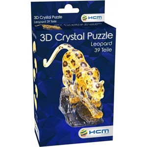 Bild von Crystal Puzzle - Leopard