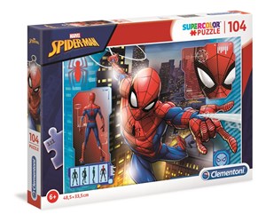Obrazek Puzzle Supercolor 104 Spider-Man