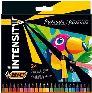 Obrazek Flamastry Intensity Premium BIC 24 kolorów