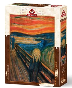 Obrazek Puzzle 1000 Edward Munch, Krzyk,1893