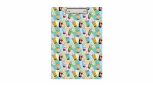 Bild von Klip A4 deska bubble tea