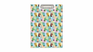 Bild von Klip A4 deska bubble tea