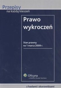 Bild von Prawo wykroczeń z hasłami i skorowidzami