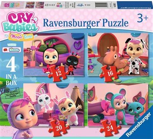Bild von Puzzle 2D 4w1 (12,16,20,24) Cry Babies 3052