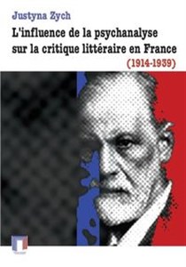 Bild von L'influence de la psychanalyse sur la critique littéraire en France (1914-1939)