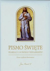 Obrazek Pismo Święte Starego i Nowego Testamentu białe