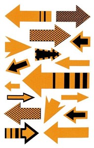 Bild von Naklejki neonowe - strzałki