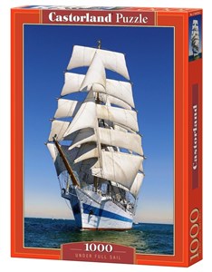 Bild von Puzzle Under Full Sail 1000 C-104239