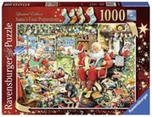 Bild von Puzzle Święty Mikołaj z prezentami 1000