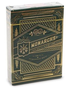 Obrazek Karty Monarchs Green BICYCLE