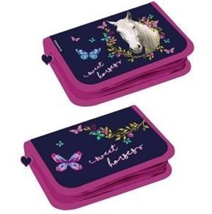 Obrazek Piórnik bez wyposażenia 2kl konie